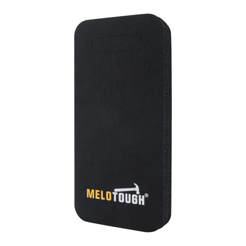 MELOTOUGH Garden Kneeling Pad, 1" Thick Soft NBR Foam Kneeling Pads for Gardening, Cleaning, Work - Lightweight & Comfortable, 15.75"x7.2" (Black) - color: Black