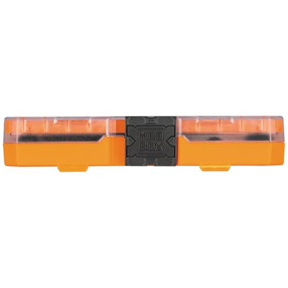 Klein Tools 65242 KNECT Impact Socket Set, Ratcheting Screwdriver Set, 1/4-Inch Drive, 4 SAE and 4 Metric Flip Sockets, 16 Hex Sizes, Adapters, MODbox Case - size: 16-in-1 KNECT
