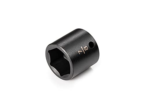 TEKTON 3/8 Inch Drive x 7/8 Inch Shallow 6-Point Impact Socket | SID12022 - size: 7/8-Inch, style: Shallow