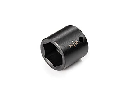 TEKTON 3/8 Inch Drive x 7/8 Inch Shallow 6-Point Impact Socket | SID12022 - size: 7/8-Inch, style: Shallow