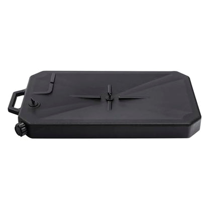 SLMOTO Low Profile Motorcycle Oil Drain Pan Tool Fit for Harley Davidson | Black motorcycle oil drain pan tools fluid garage waste container fits for Harley Softail Dyna Sportster Iron 1200 883 - size: Low Profile Oil Drain Pan for Harley