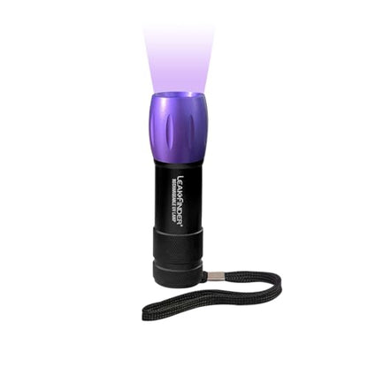 LF500RCS Rechargable UV Lamp Flashlight with USB Cable & Fluorescence-Enhancing Glasses - size: Rechargeable UV Light