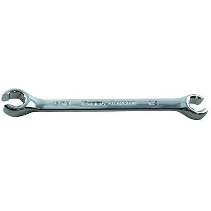 K Tool International Wrench Flare Nut 1/2 Inch x 9/16 Inch 5 Point