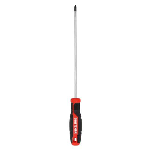 CRAFTSMAN Screwdriver PH2 x 10 in. Extended Reach Phillips Head, Strong Grip Handle (CMHT65153) - style: New Version