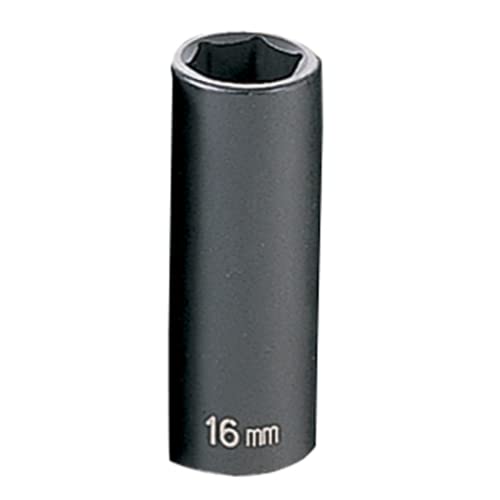 Grey Pneumatic 3/8” Drive x 16MM Deep socket - style: 16mm Deep