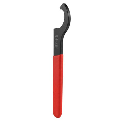 PRO BAT Universal Motorcycle Shock Absorber Spanner Wrench Hook Pin Spanner Wrench Shocker Shokie Adjusting Tools C Spanner for Pit Quad Dirt Bike ATV 34-36 - size: 34-36
