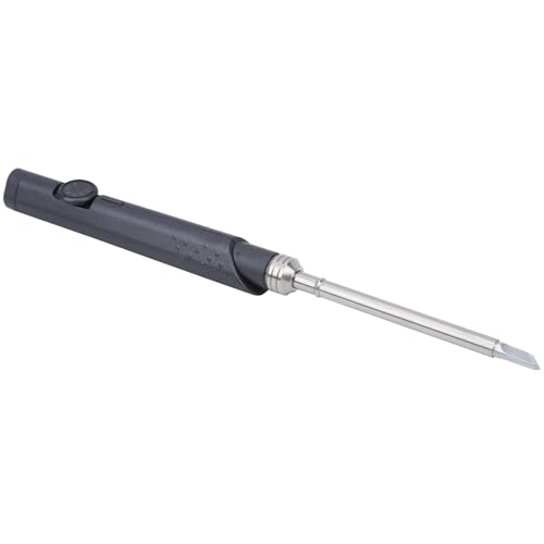 Fafeicy 65W 12-24V Electric Soldering Iron, Adjustable Temperature 220-400 with 7 K Heads, for Quick Heating Welding Tool Kit
