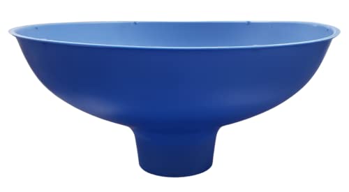 IPW Industries Inc.| Large Plastic Wide Mouth Funnel for Water Softener, Resin, Carbon Media – Wide Mouth Funnel for Water Tank – Multipurpose Plastic Funnels for Home, Jar Filling, and Softener Use