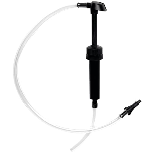 Performance Tool W1141 Quick Fit Fluid Transfer Pump for Vehicle Engine Oils and Lubricants, Black/Clear - style: Gal. Fluid Pump Quick Fit Nozzle