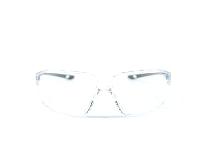 GE Safety Glasses, ANSI Z87.1, 03 Series, Anti-scratch Lens, 99.9% UV Protection, EN 166, 12 Pack - color: Gray