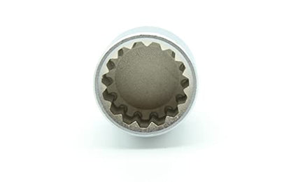 TEMO #61 Anti-Theft Wheel Lug Nut Removal Socket Key 3437 for Porsche - size: #61
