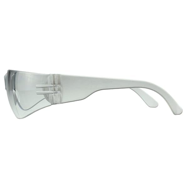 Radians Clear Safety Glasses, Scratch-Resistant, Wraparound, One Size - color: Clear, size: 1 Count (Pack of 1)