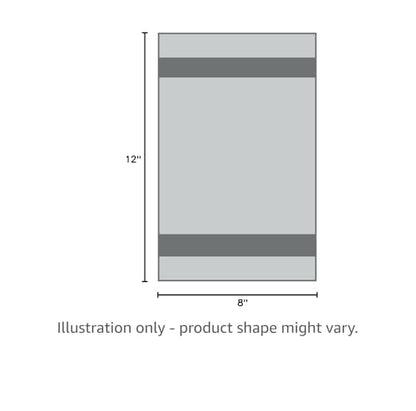 AIDEA Car Wash Mitt Microfiber, 2PK, Car Wash Brush, Grey, 8''X12'' | Scratch Free Lint Free Premium Chenille Microfiber Mitt, Cleaning Supplies, Extra Large Size - color: Grey, size: 2PK-8''X12''