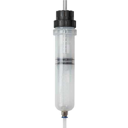 Mityvac MVA6851 7oz Fluid Evacuator Extractor and Dispensing Syringe, Lightweight, Easy to Clean, 7-1/2" Flexible Tube, Non-drip Cap, for Master Cylinders, Transaxles, Power Steering and Coolant - style: MVA6851