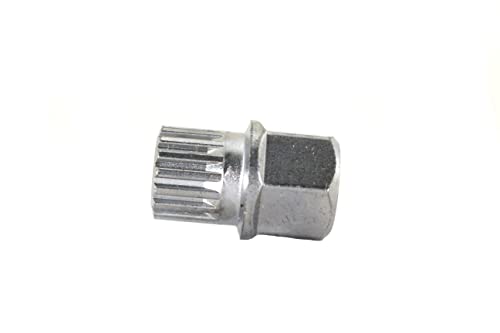 TEMO 13/16Pt Wheel Lock Nut Screw Removal Key Anti-Theft Lugnut Socket S3054 for BMW Vehicles - size: 13/16PT
