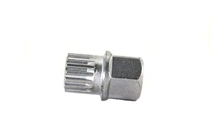 TEMO 13/16Pt Wheel Lock Nut Screw Removal Key Anti-Theft Lugnut Socket S3054 for BMW Vehicles - size: 13/16PT