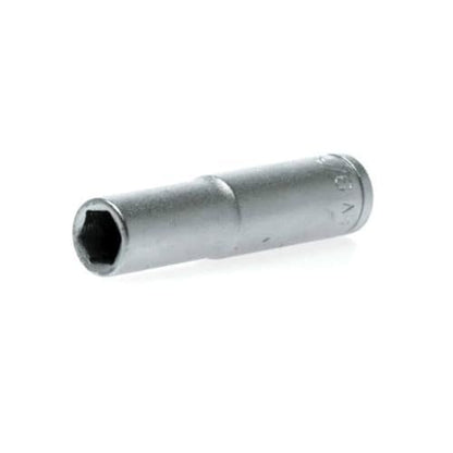 Teng Tools 9/32 Inch 6 Point SAE Deep 1/4 Inch Drive Chrome Vanadium Socket | Mechanic Tool | Hand Tool - M140209-C - size: 9/32 Inch, style: Deep SAE