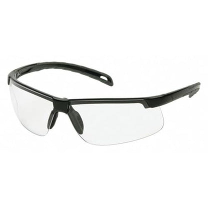 Pyramex Ever-Lite Lightweight Safety Glass Indoor/Outdoor Mirror Lens - color: Clear H2x Anti-fog Lens/ Black Frame