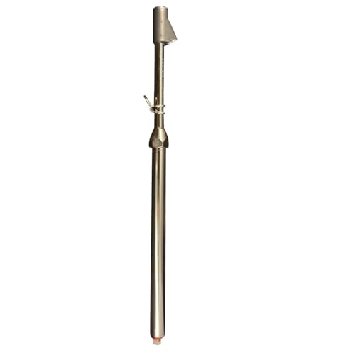 Milton S-986 Straight Foot Dual Head Tire Pressure Gauge with Dual Head Chuck, 10-160 PSI Heavy Duty Air Pressure Gauge for Semi Truck, Tractor Trailer, Dually, RV and Automotive Tires