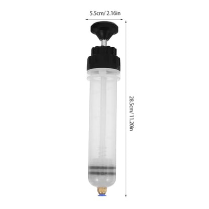 Cabilock Manual Fluid Extractor Pump 200cc Oil-Resistant Automotive Fluid Transfer Tool Precision Control Design Home Garages