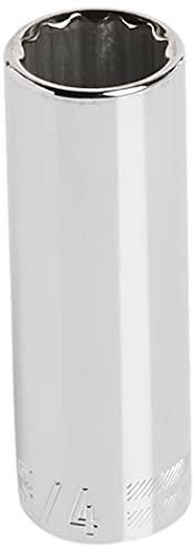 CRAFTSMAN Deep Socket, SAE, 1/2-Inch Drive, 3/4-Inch, 12-Point (CMMT47525) - size: 3/4"