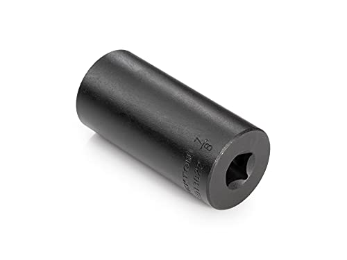 TEKTON 3/8 Inch Drive x 7/8 Inch Deep 6-Point Impact Socket | SID13022 - size: 7/8-Inch, style: Deep