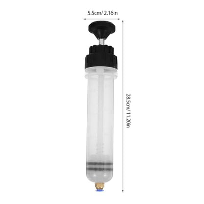 Ipetboom Manual Oil Fluid Extractor Pump 200cc with Design for Automotive Brake and Engine Oil Transfer, Vacuum Fluid Transfer Tool for Car Maintenance and Fuel Suction