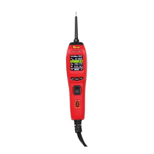 Power Probe 4 Circuit Tester with Multi-Meter Functions (PP401AS) - color: Red