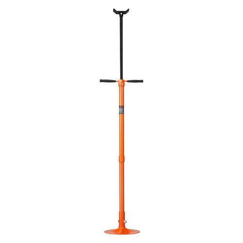 VEVOR Underhoist Support Stand 3/4 Ton Capacity Under Hoist Jack Stand | Lifting from 51.97" to 80", Bearing Mounted Spin Handle, with Two Wheels & Foot Pedal, Support Vehicle Components