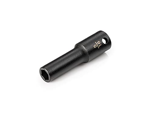 TEKTON 3/8 Inch Drive x 5/16 Inch Deep 6-Point Impact Socket | SID13008 - size: 5/16 in., style: Deep