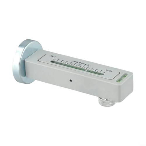 Magnetic Camber Gauge Tool for Car Wheel Alignment, Adjustable Caster and Camber Level with Aluminum Alloy Body, -5 to 5 Degree Horizontal Adjustment