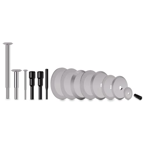 Repair Kits - Faster & Easier to Chase, Restore & Clean Internal or External Threads, All in One Universal Thread Files Set, Inch, Metric, Grooves, Glands, Acme, Buttress Thread - size: Master Kit (15pc)