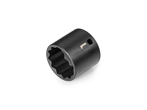 TEKTON 3/8 Inch Drive x 1 Inch Shallow 12-Point Impact Socket | SID12225 - size: 1-Inch, style: Shallow