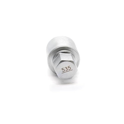 TMAX 535 Wheel Lock Nut Screw Removal Key Anti-Theft Lugnut Socket S3056 for Vw Audi Vag Volkswagen Vehicles - size: 535