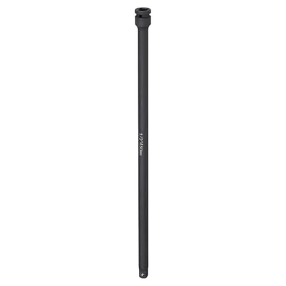 HARFINGTON Impact Socket Extension Bar 1/2" Square Drive 18" Long CR-V Steel Extension Rod Ratchet Wrench Driver Adapter for Axle Nut Sockets, Black - size: 1/2" Square Drive 18" Long