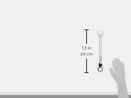 Williams JHW1232RC Reversible Ratcheting 12 Point SAE Combination Wrench, with High Polish Chrome Finish - 1-Inch - size: 1-Inch Single