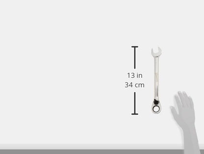 Williams JHW1232RC Reversible Ratcheting 12 Point SAE Combination Wrench, with High Polish Chrome Finish - 1-Inch - size: 1-Inch Single
