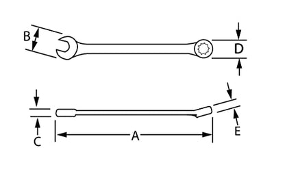 Williams 1228RC Ratcheting Combination Wrench, 12 Point, 7/8-Inch - size: 7/8-Inch Single