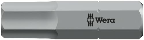 Wera 05004017001 8100 SA 7 Zyklop Metric Metal Ratchet Set with Push-Through Square, 28 Piece, 1/4" Drive