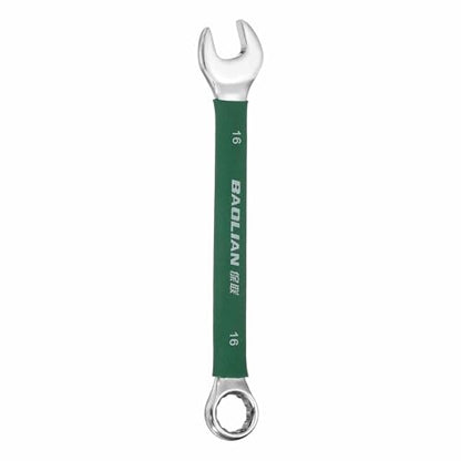 HARFINGTON 16mm Metric Combination Wrench 10 Degree Offset 12 Point Cr-V Steel Single Open End Spanner Wrenches for Automotive Repair Furniture Assembly - size: 16mm