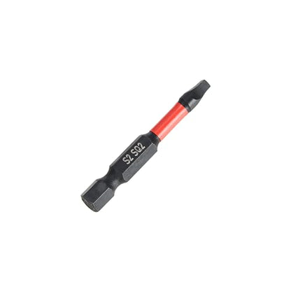 BLACK CANYON SQ2 Impact Square Bits, 15-Pack, 2-Inch Length, 1/4-Inch Hex Shank, S2 Steel Construction, Magnetic Tip for Impact Drivers, Drills & Power Tools - size: 15 Pack, style: SQ2