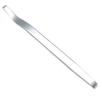 15" Curved Tire Iron,Motorcycle Tire Lever Iron Spoon Pry Bar Tire Changing Remover Tool for Dirt Bike ATV Lawn Mower Bicycles - color: silver