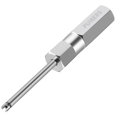 Magnetic Valve Core Removal Tool,Schrader Valve Stem Removal Tools Stem Puller, Great Stainless Steel Tire Valves Tool for Schrader Cores (4 Inch Length) - size: Schrader 1 PACK