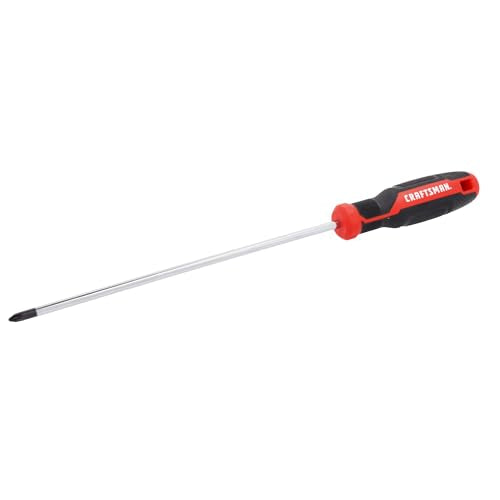 CRAFTSMAN Screwdriver PH2 x 10 in. Extended Reach Phillips Head, Strong Grip Handle (CMHT65153) - style: New Version