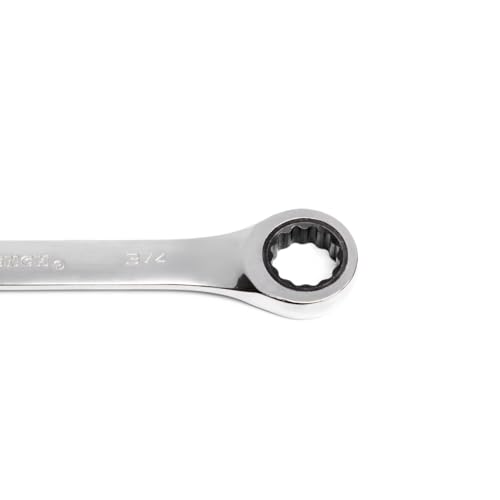 GEARWRENCH 8 Pc. 12 Point Open End Ratcheting Combination SAE Wrench Set - 85599 - style: 8-piece kit