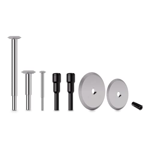 Repair Kits - Faster & Easier to Chase, Restore & Clean Internal or External Threads, All in One Universal Thread Files Set, Inch, Metric, Grooves, Glands, Acme, Buttress Thread - size: Standard Kit (8pc)
