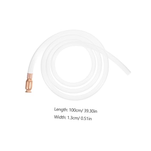 Happyyami Manual Siphon Pump Hose for Fuel Transfer Hose Kit for Cars Trucks and Liquids for Auto Mechanics and Home Use