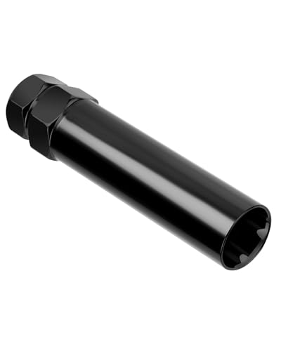 Small 6 Point Spline Lug Nuts Key Tuner Socket Tool -Diameter Lock Lug Nut Key Compatible with 3/4" (19mm) and 13/16" (21mm) Hex Replacement Socket M12x1.5, M12x1.25, 1/2-20, M10x1.25, 3/8-20 - size: 6 Spline Lug Nuts Key