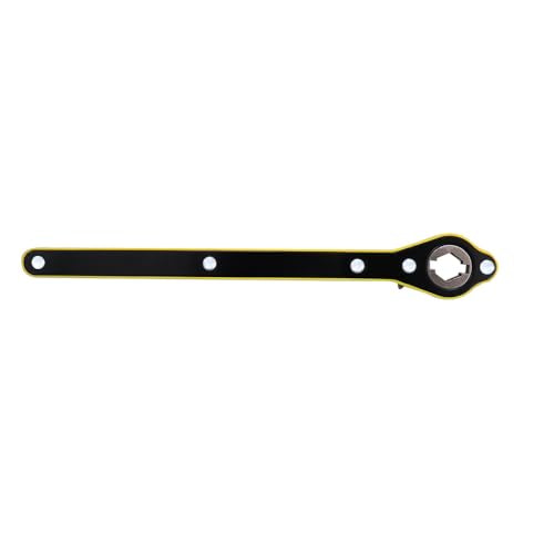 Car Scissor Jack Wrench 2 in 1 Universal Car Ratchet Wrench ( Dual-use ) | Replacement Scissor Jack Crank Handle 360° Swivel Labor-Saving Jack Ratchet Wrench with Converter Car Jack Handle