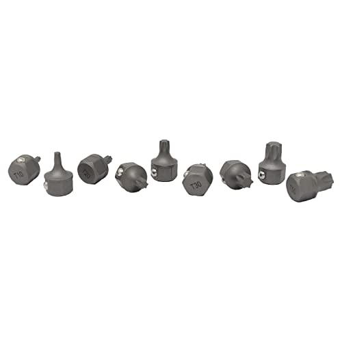 CTA Tools 5058 9 Pc. Stubby Star Bit Set